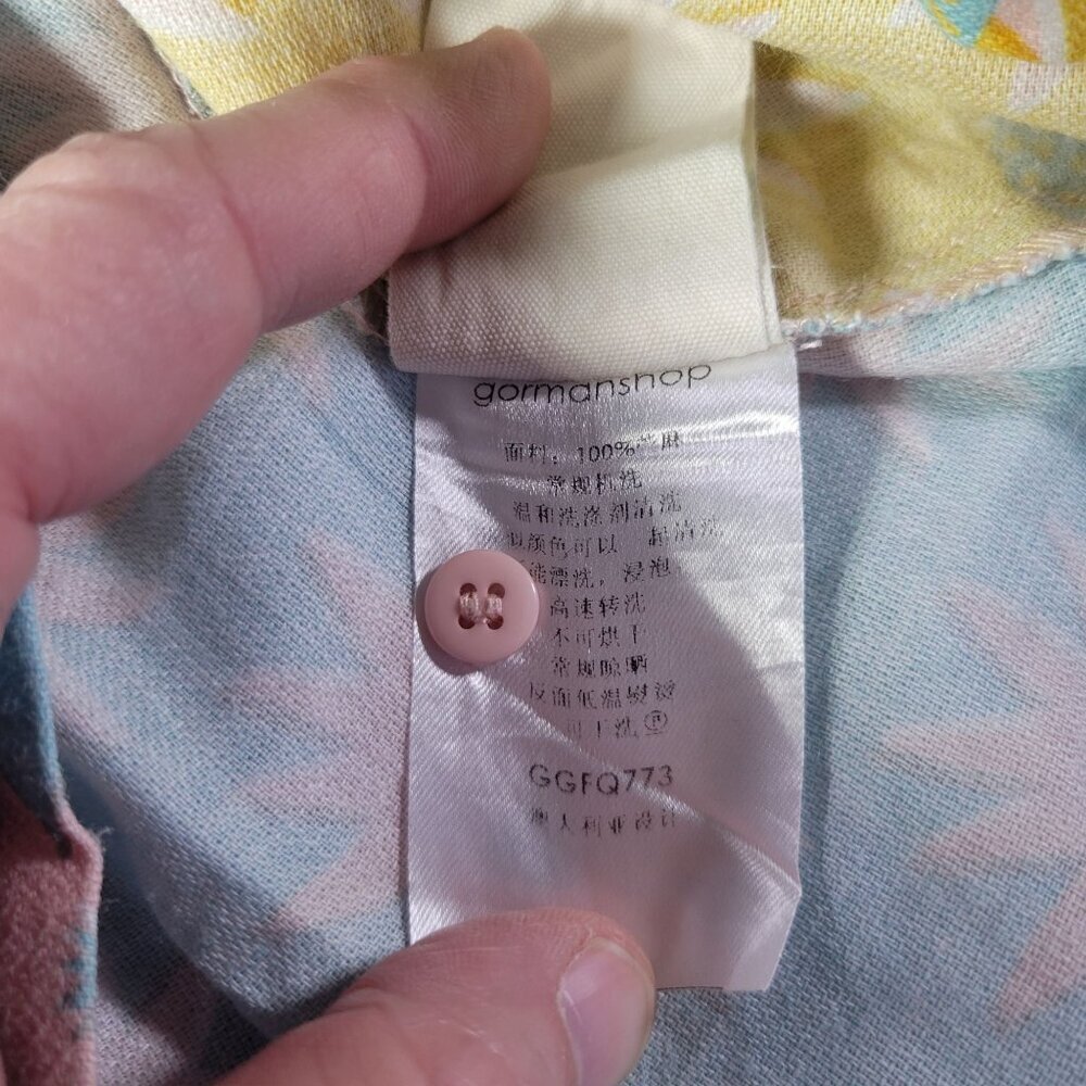 Gormanshop Multicolor Zebra & Flora Print Dress NO SIZE TAG SEE MEASUREMENTS - Picture 8 of 10